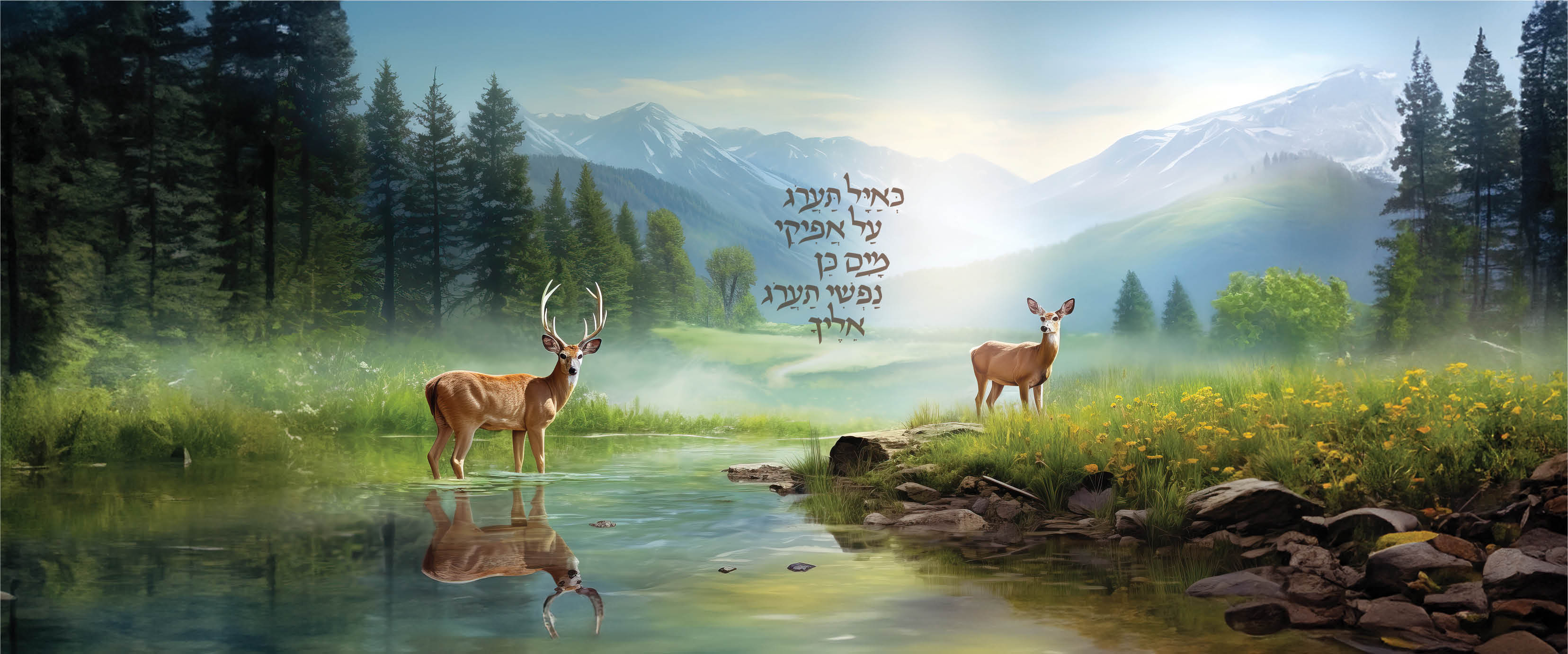 A yearning deer