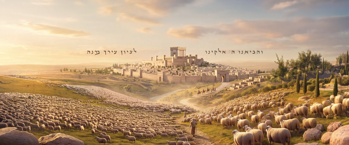 The Valley of Sheeps Sukkah Signs
